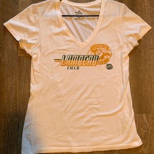 Green Bay Packers Lambeau Field V Cut